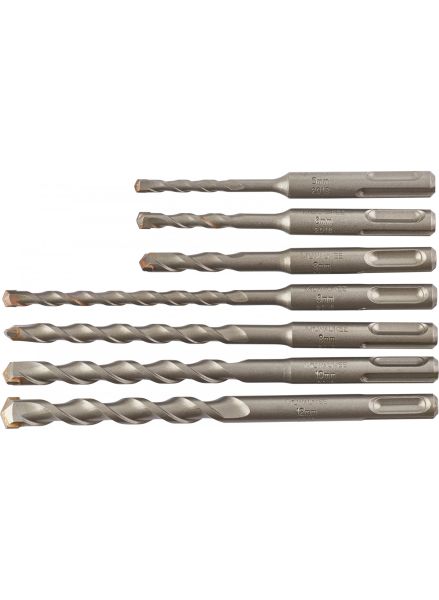 Набір бурів Бур SDS+ CONTRACTOR(5/5/6/8х110, 6/8/10/12х160) (7 од)