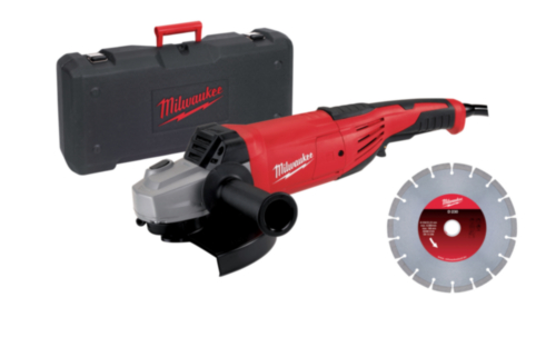 Кутова шліфувальня машина MILWAUKEE 230 мм AG22-230DMS-DSET с диском