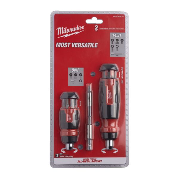 Набір викруток зі змінними вставками 27 в 1 MILWAUKEE