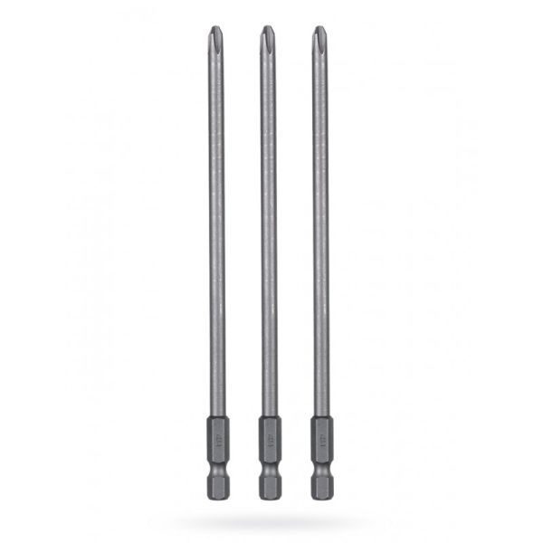 Біта подовжена MILWAUKEE PH2,148мм (3шт), для M18 FSG