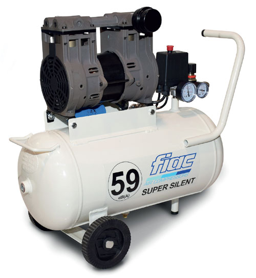 Компресор безоливовий SUPERSILENT 59 V230/50 CE 8 бар, продуктивність 9,60 м3/годину