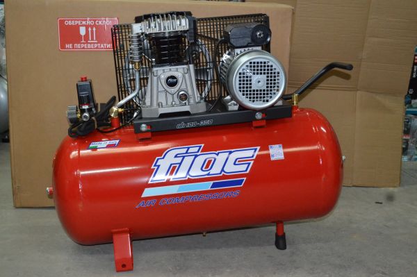 Компресор поршневий FIAC AB 100-360 T(380V) 10 бар, продуктивність 21 м3/годину