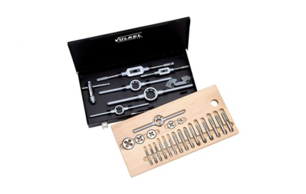 Набір volkel мітчиків і плашок м3-4-5-6-7-8-9-10-11-12 -14-16-18-20-22-24 VÖLKEL