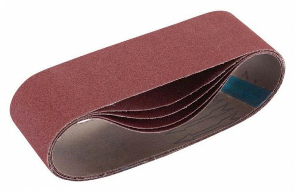 Стрічка шліфувальна абразивна MILWAUKEE, 75х457, зерно 100 (5шт)