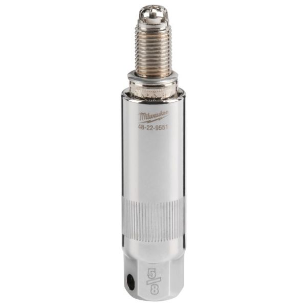 Головка хромована 3/8'' MILWAUKEE, для свічок запалювання, 14мм