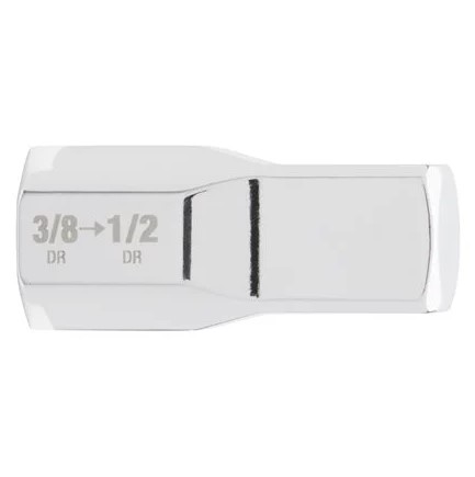Перехідник хромований для головок MILWAUKEE, з 3/8'' на 1/2''