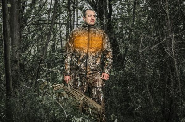 Куртка з підігрівом розмір "XXL" M12 HJCAMO6-0  камуфляж  (без  з/у и аккумулятора)