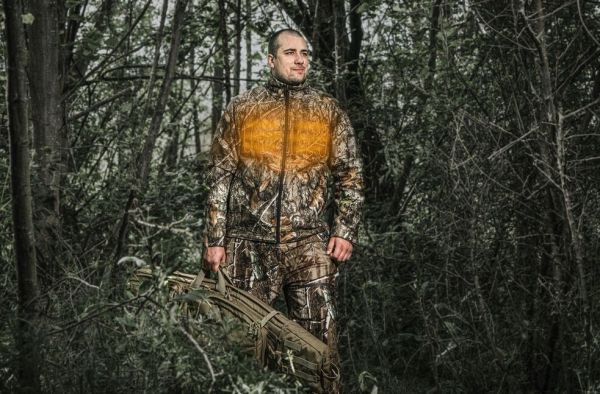Куртка з підігрівом MILWAUKEE, M12 HJCAMO6-201(XXXL), камуфляжна (розмір XXXL) (+зар.пр., 1 акум.Х 2Аг)