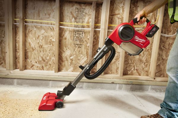 Пилосос акумуляторний компактний MILWAUKEE, M18 CV-0 для сухого прибирання