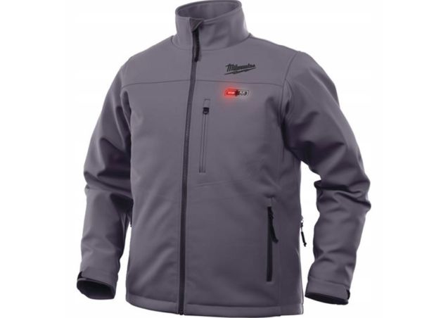 Куртка з підігрівом MILWAUKEE, M12 HJGREY5-201(XL), сіра (розмір XL) (+зар.пр., 1 акум.Х 2Аг)