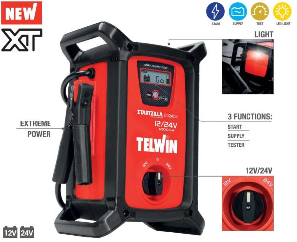 Пусковое устройство Telwin STARTZILLA 12024 XT  12V/24V