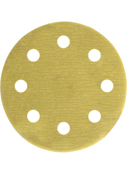 Шліфувальний папір HP MILWAUKEE Ø125/8 HL, зерно 60, (50шт)