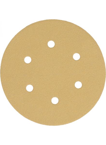 Шліфувальний папір HP MILWAUKEE Ø150/6 HL, зерно 180, (10шт)