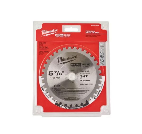 Пиляльний диск по металу 150x20 мм 34 зуби MILWAUKEE