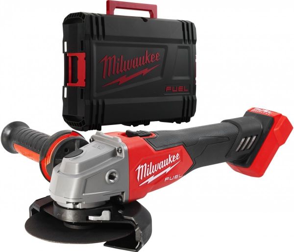 Шліфмашина кутова акумуляторна MILWAUKEE, M18 FSAG125X-0X, діаметр 125мм (HDкейс)