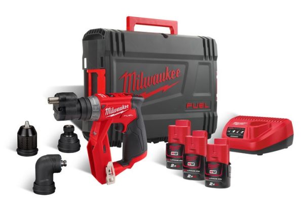 Акумуляторний шуруповерт зі змінними насадками M12 FDDXKIT-203X MILWAUKEE