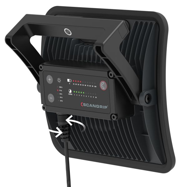 Прожектор переносний 4000 lumen NOVA 4K C+R SCANGRIP (З мережним кабелем та акумулятором)