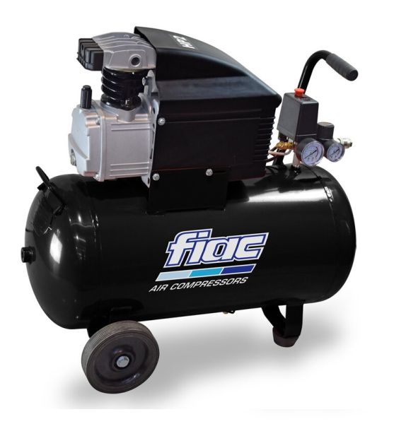 Компресор поршневий F5020 BLACK FIAC 220V 8 бар, ресивер 50 л, продуктивність 10,20 м3/годину