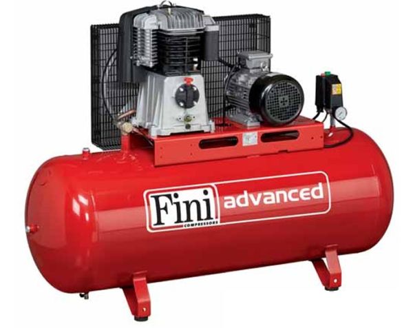 Компресор поршневий FINI BK120/500-10 380V 10 бар, ресивер 500 л, продуктивність 64,2 м3/годину s/n IT