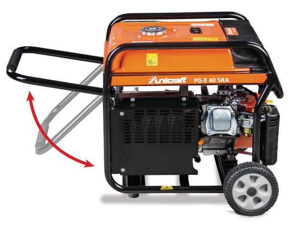 Генератор бензиновий кВт 3,8 UNICRAFT PG-E 40 SRA