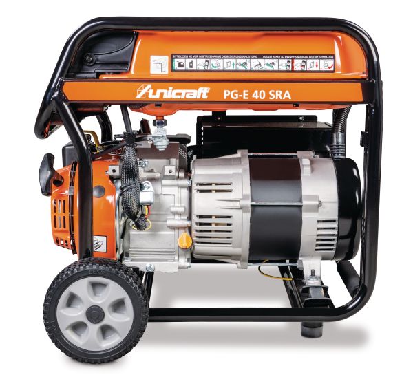 Генератор бензиновий кВт 3,8 UNICRAFT PG-E 40 SRA