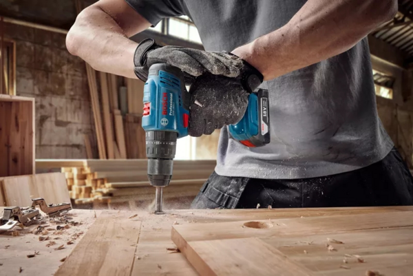 Шуруповерт ударний акумуляторний Bosch GSB 183-LI 18В 2х2А·год (0.601.9K9.100)