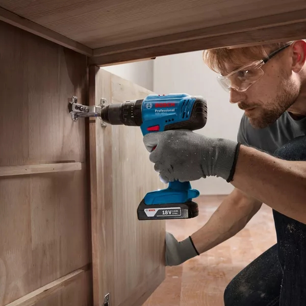 Шуруповерт ударний акумуляторний Bosch GSB 183-LI 18В 2х2А·год (0.601.9K9.100)
