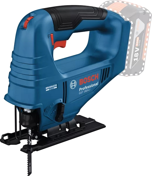 Лобзик Bosch GST 183-LI акумуляторний 18В 1х4А·год (0.601.5B7.022)