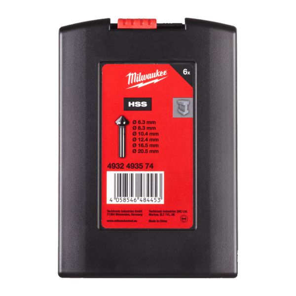 Набір зеньківок HSS (6 шт.) MILWAUKEE 4932493574