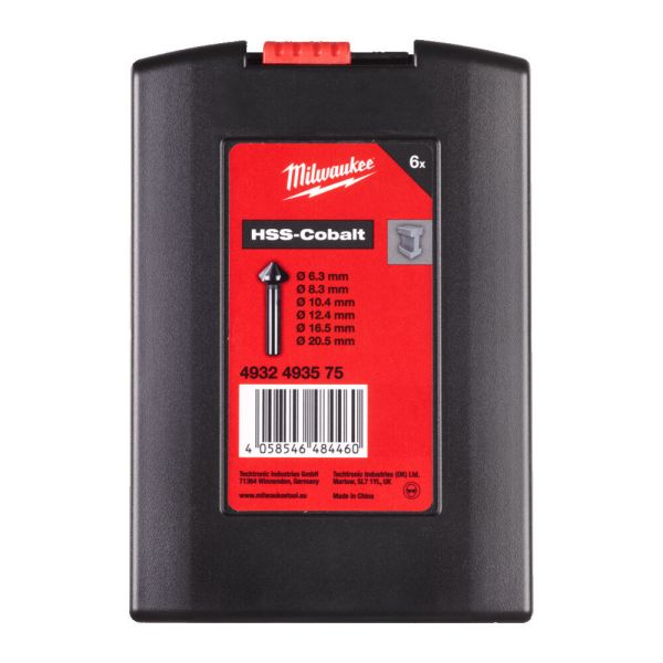 Набір зеньківок HSS Co (6 шт.) MILWAUKEE 4932493575