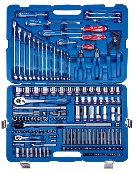 Набір інструментів 153 одиниць 1/4"+1/2"