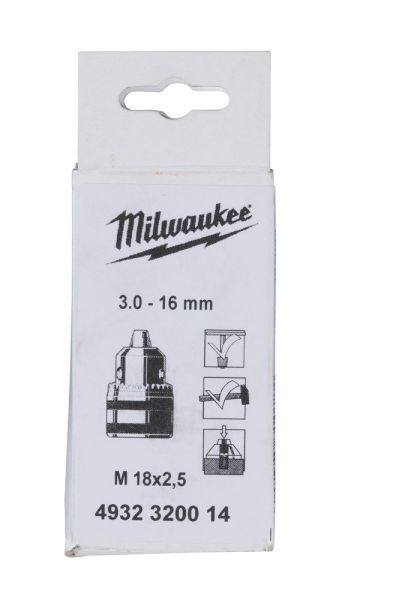 Патрон ключовий MILWAUKEE 3-16 М18х2,5