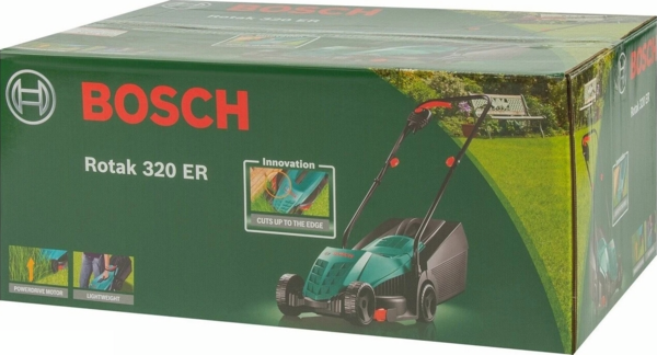 Газонокосарка Bosch Rotak 320 ER 1200Вт (0.600.8A6.00A)