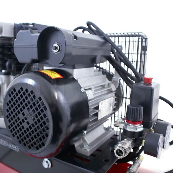 Компресор поршневий Fiac AB 100/360-MC-R3000-PP 220V 10 бар, ресивер 100 л, продуктивність 21 м3/год