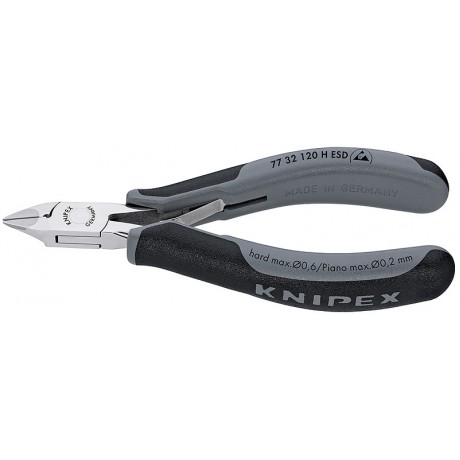 Кусачки бокові для електроніки KNIPEX 77 32 120 H ESD