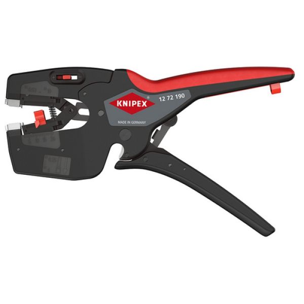 Автоматичний стрипер + кліщі обжимні KNIPEX, 12 72 190