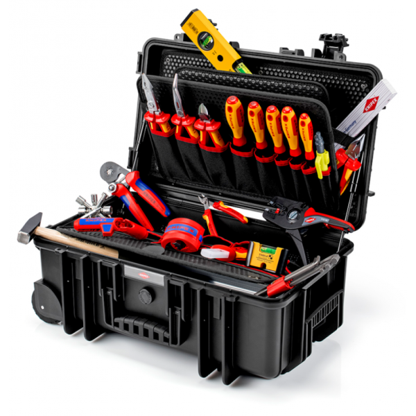 Валіза для інструментів KNIPEX "Robust26" Elektro, 00 21 33 E, укомплектована