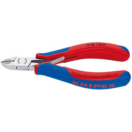 Кусачки бокові для електроніки KNIPEX 77 02 120 H