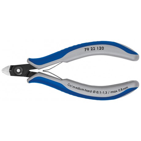 Прецизійні кусачки бокові для електроніки KNIPEX 79 22 120