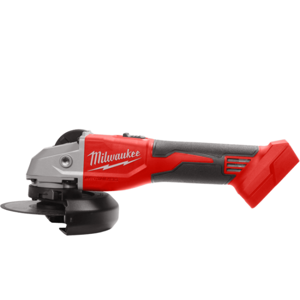 Кутова шліфувальна машина акумуляторна MILWAUKEE, M18 BLSAG125X-0, діаметр 125 мм 800 Вт (+захист від розриву з швидкороз'ємним