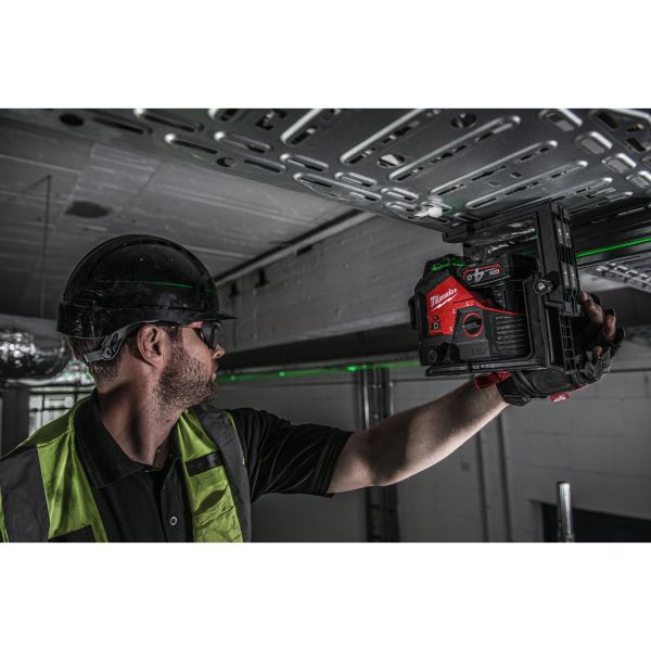 Полиця адаптер настінний 360 MILWAUKEE, LM360 для лазерних нівелірів