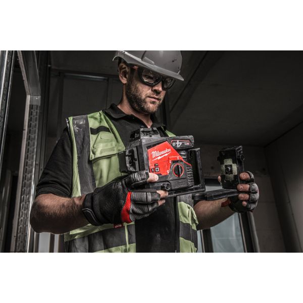 Полиця адаптер настінний 360 MILWAUKEE, LM360 для лазерних нівелірів