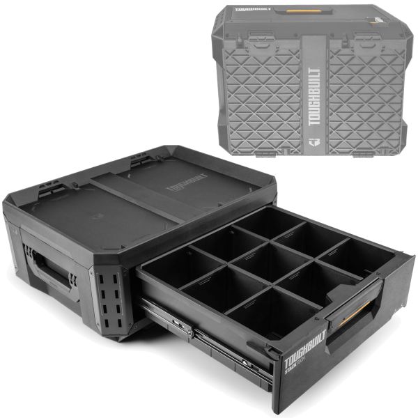 Скринька для інструментів TOUGHBUILT StackTech 1-Drawer Tool Box TB-B1-D-30-1