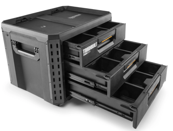 Скринька для інструментів TOUGHBUILT StackTech 3-Drawer Tool Box с выдвижным ящиком TB-B1-D-70-3