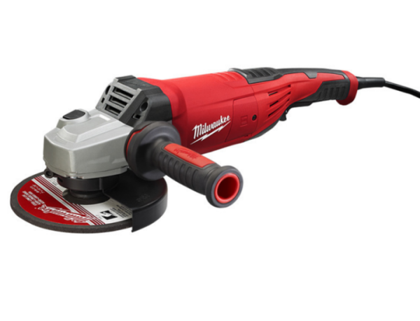 Шліфмашина кутова MILWAUKEE, AGV 22-230 E, 2200Вт, 230мм (захисний кожух, кабель 4м, бокова рукоятка, ключ)