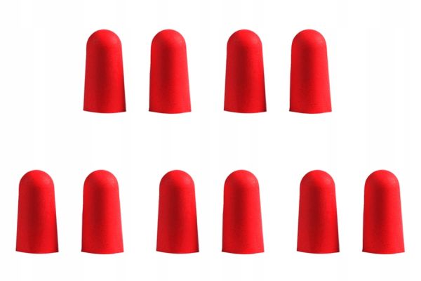 Беруші червоні одноразові 10 пар