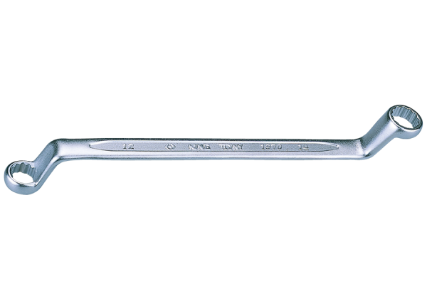 Ключ накидний 19 х 22 мм 75 градусів