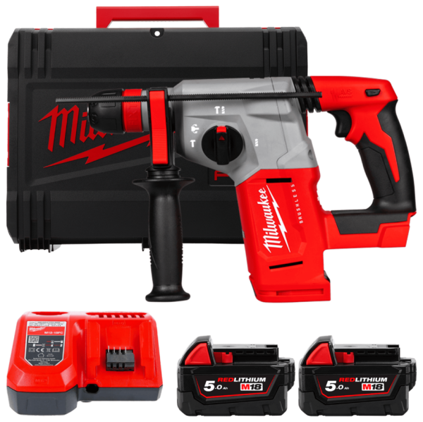 Перфоратор акумуляторний безщітковий SDS PLUS FIXTEC M18 BLHX-502X MILWAUKEE