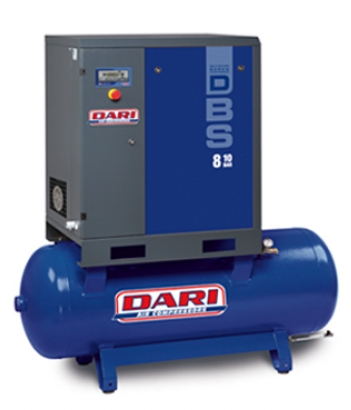 Компресор гвинтовий DBS 16-10-500 (10 БАР-2050 л/хв) ресивер 500л DARI