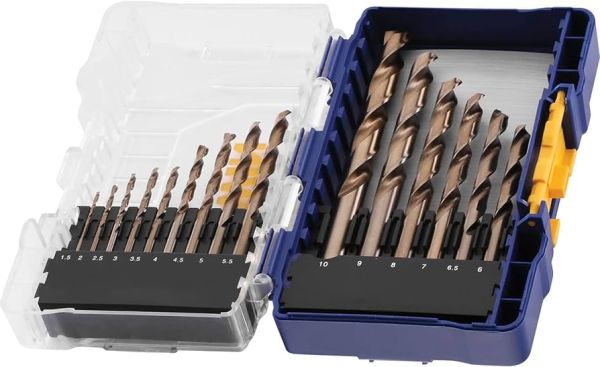 Набір свердл STC HSS-E Cobalt 15 pc